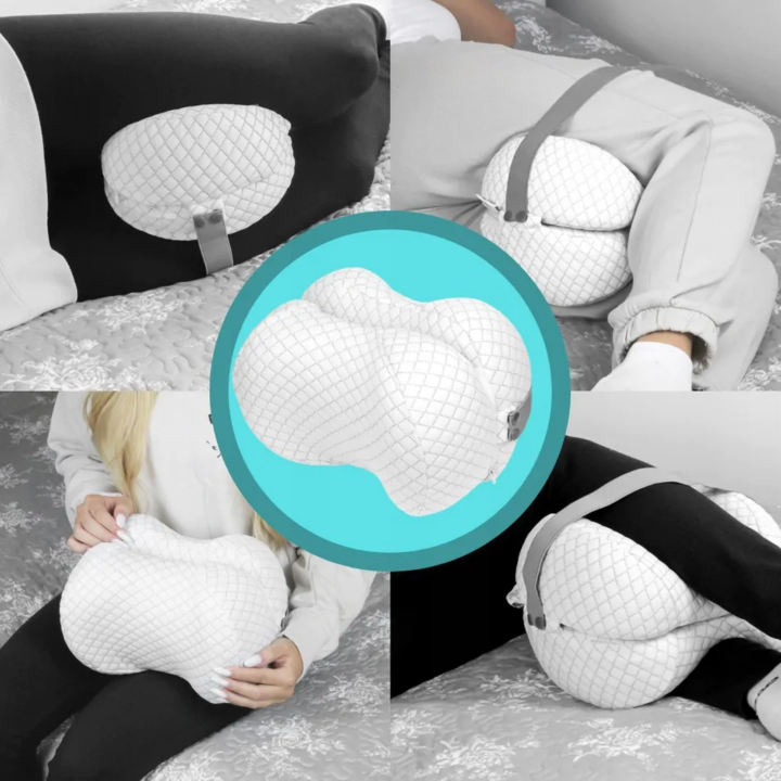 Poduszka ortopedyczna między kolana Memory Foam składana – klin pod nogi