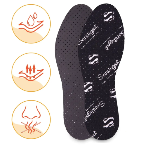Wkładki do butów przeciwpotne sportowe przewiewne oddychające 35-45