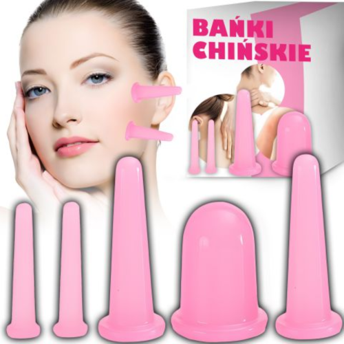 Bańki chińskie do masażu silikonowe – antycellulitowy masaż próżniowy
