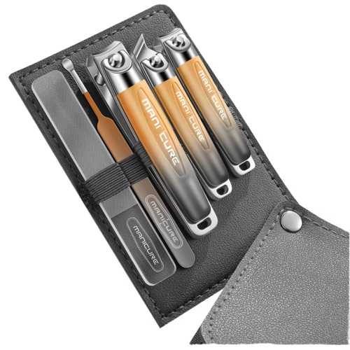 Zestaw do manicure w eleganckim etui – kompaktowy i stylowy