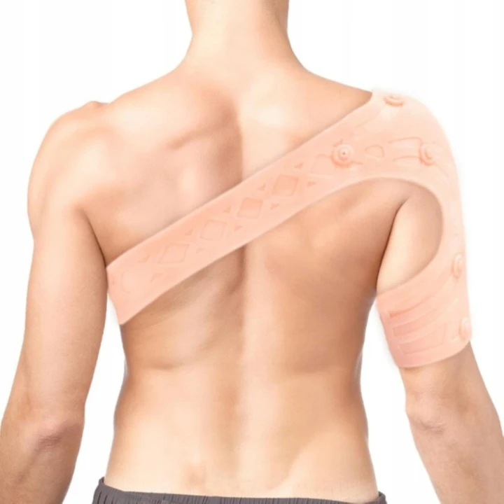 Magnetyczny stabilizator barku – orteza barku z 10 magnesami (regulowana opaska kompresyjna)