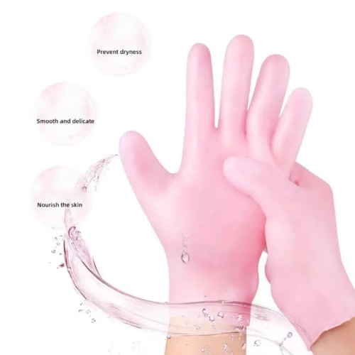 Silikonowe rękawice SPA nawilżające i złuszczające – premium pielęgnacja dłoni | efekt medyczny