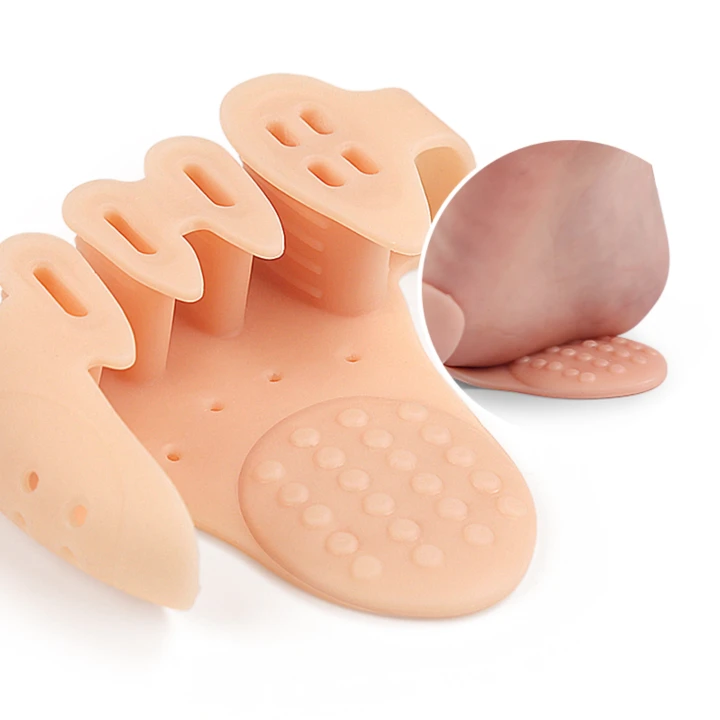 Separator żelowy na palce stóp – korektor haluksów (2 szt.) | medyczny, premium