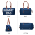 Torba Czarna Mommy Bag – 5w1 Premium Zestaw dla Mamy i Dziecka