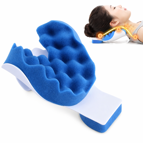 Poduszka relaksująca – masażer szyi i ramion | Terapia bólu, regeneracja mięśni