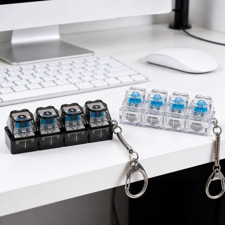 gadżet dla gracza clicker klawiatura fidget toy