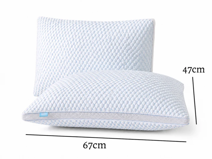 poduszka do spania 67x47 cm ergonomiczna chłodząca