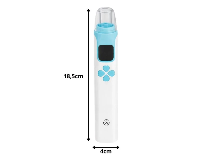 Aspirator do nosa dla dzieci elektryczny USB – odciągacz kataru 4 końcówki