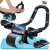 Roller trenażer mięśni brzucha z podpórką | kółko fitness ABS z timerem + mata treningowa