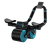 Roller trenażer mięśni brzucha z podpórką | kółko fitness ABS z timerem + mata treningowa