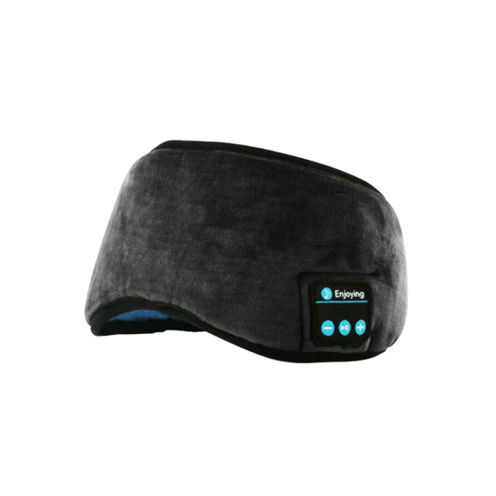 Opaska na Oczy do Spania Bluetooth 5.0 – Zaciemniająca Maska Muzyczna 3D do Snu i Relaksu