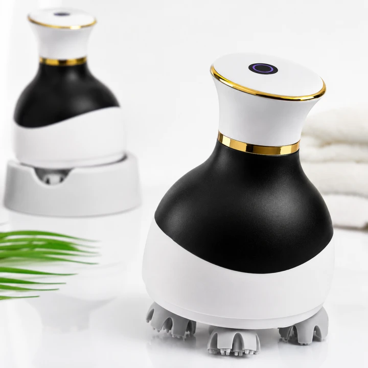 Masażer głowy elektryczny 3D bezprzewodowy USB masaż karku