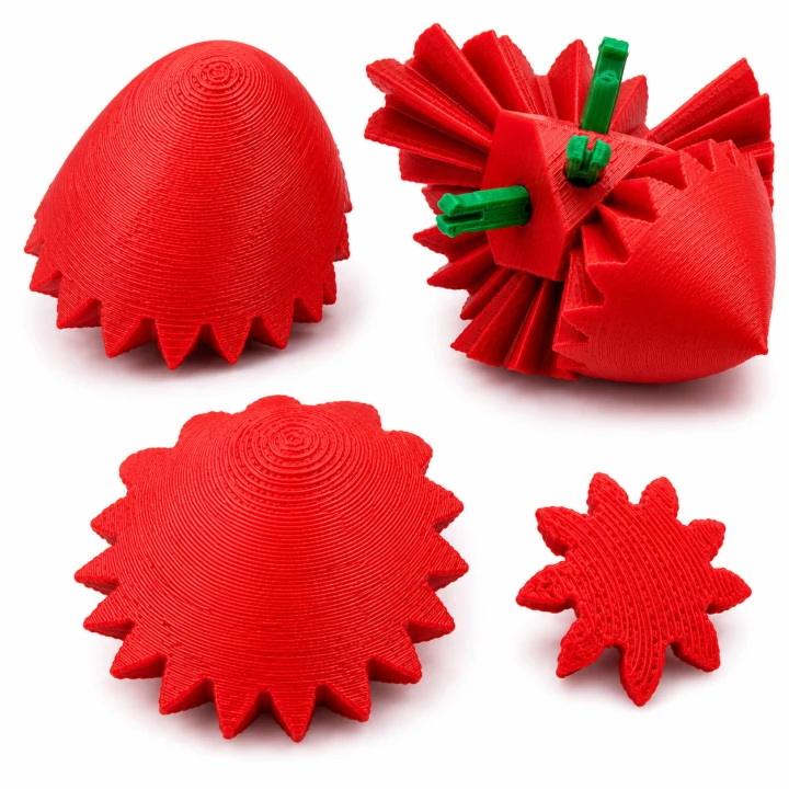 Magiczne Serce 3D – antystresowy fidget, kreatywna układanka sensoryczna