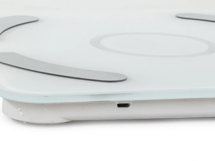 Analityczna Waga Łazienkowa Bluetooth 180 kg Smart BMI USB Szklana