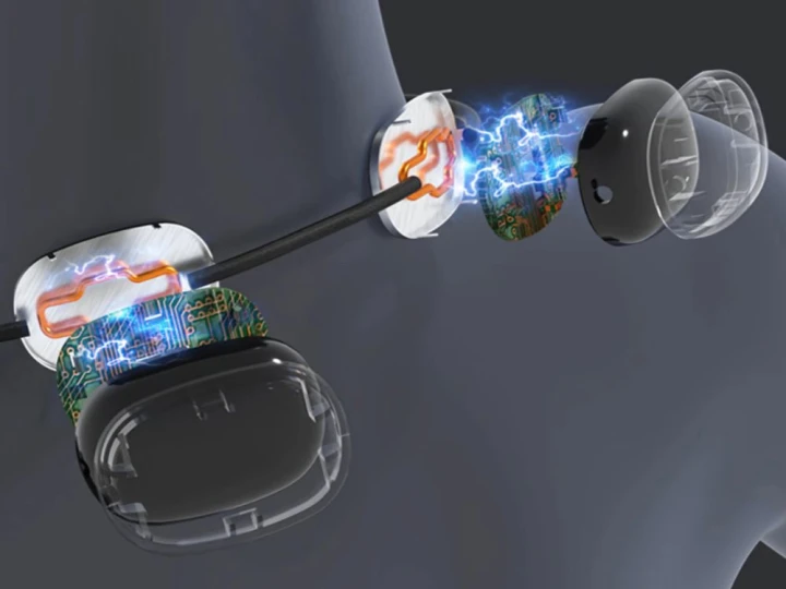 Masażer Elektrostymulator Szyi i Karku EMS USB – 5 Trybów Masażu, 15 Poziomów Mocy, 4 Tryby Grzania