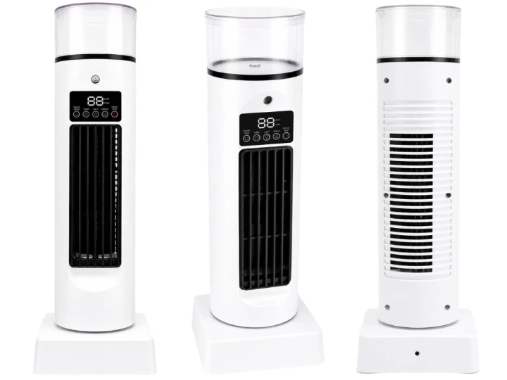 Klimatyzer Wodny Przenośny Kolumnowy Wentylator Biurkowy Nawilżacz 3w1 USB
