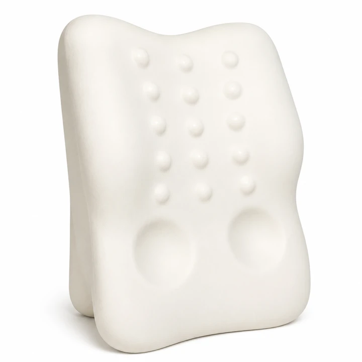 Ergonomiczna poduszka klinowa z pianką memory i poduszką pod kark