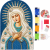 Haft diamentowy 5D Madonna 30x40 cm – kompletny zestaw