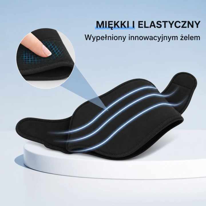Rozgrzewający okład żelowy na zmęczony kark