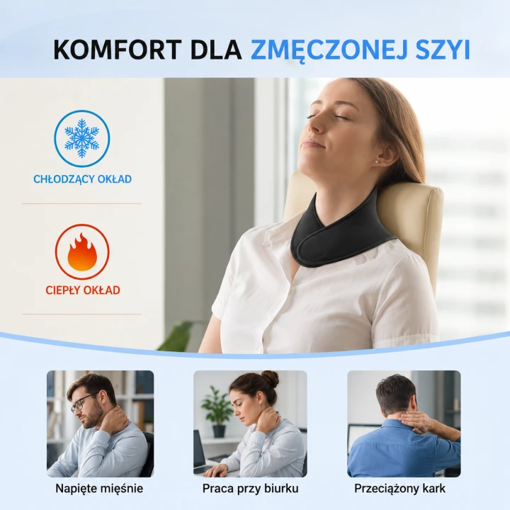 Ice Neck Wrap profilowany kompres termiczny na kark