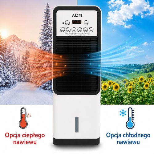 Przenośny klimator ADM z funkcją chłodzenia i ogrzewania