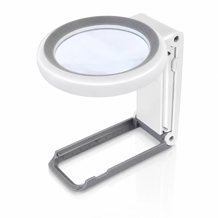 Lupa LED z podświetleniem 10× i 30× z podstawką