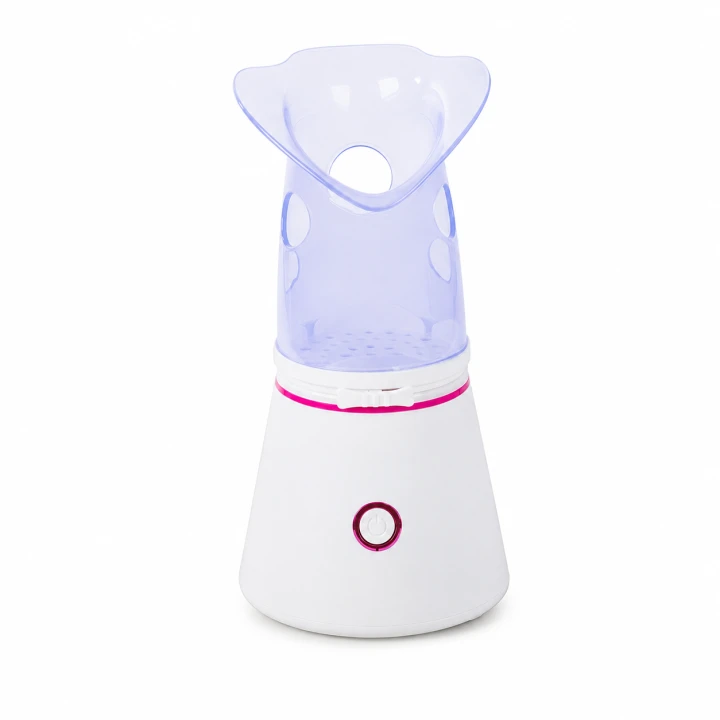 Inhalator parowy z nakładką do nawilżania okolic nosa