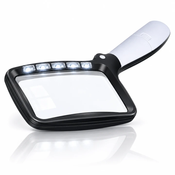 Lupa powiększająca 3× z podświetleniem LED – widok produktu