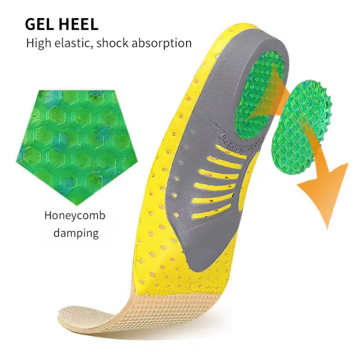 Wkładki ortopedyczne korytkowe supinujące odciążające piętę