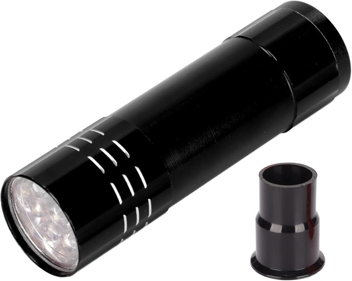 Mini latarka 9 led latarki 15-9 diodowa brelok 2w1
