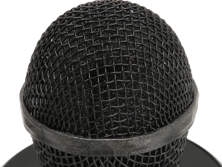 Mikrofon bezprzewodowy bluetooth głośnik karaoke modulator głosu czarny