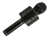 Mikrofon bezprzewodowy bluetooth głośnik karaoke modulator głosu czarny
