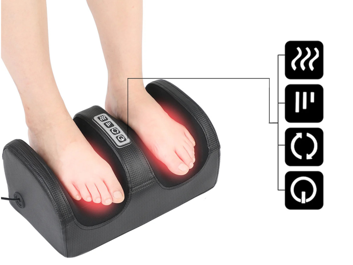Masażer do stóp nóg shiatsu elektryczny grzanie do masażu