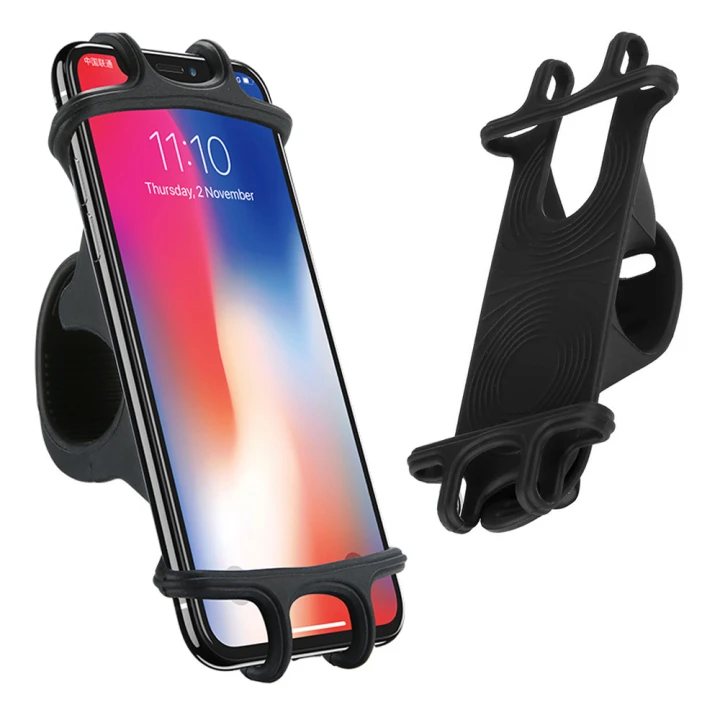 Uchwyt na telefon rowerowy Roweru Motocykla Hulajnogi silikonowy