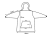 Bluza ciepła koc oversize xxl 2w1 gruba futrzak miękka z kapturem szlafrok szara