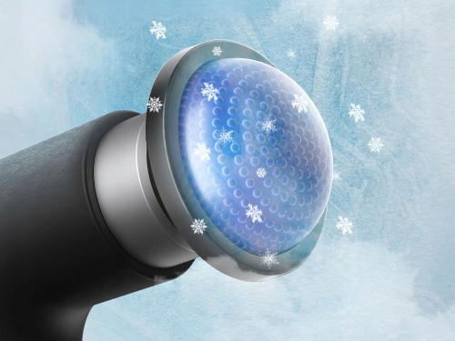 Masażer mocny rozgrzewający chłodzący do rehabilitacji 10 koncówek usb